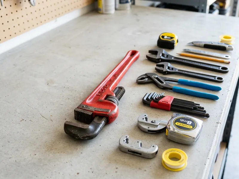 Professional plumbers in Washington, OK equipped with top-tier tools for residential and commercial plumbing services.
